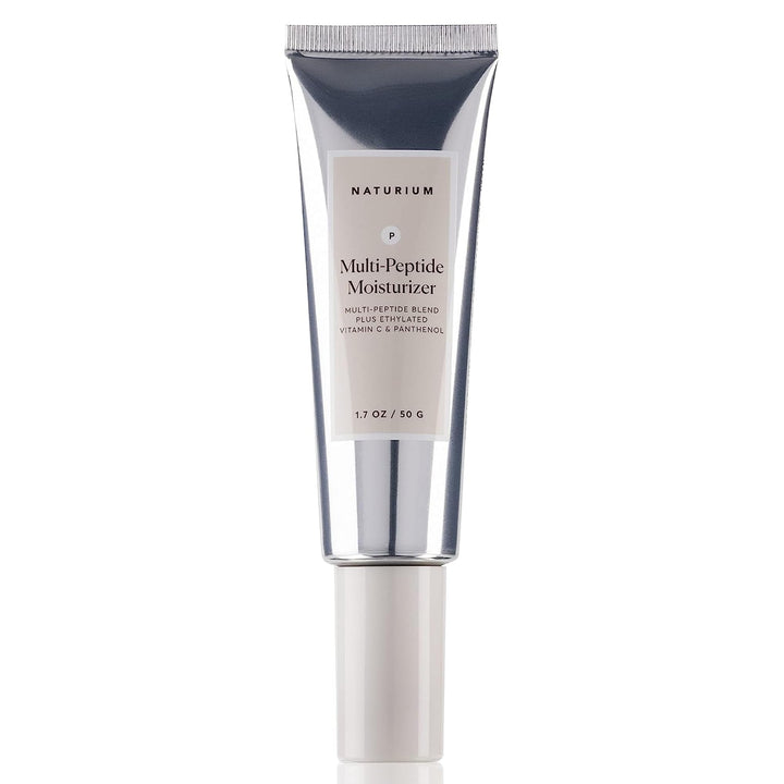 Multi-Peptide Moisturizer, Hydrating &amp; Smoothing Skin Care, Moisturizes with Ethylated Vitamin C &amp; Panthenol, 1.7 oz