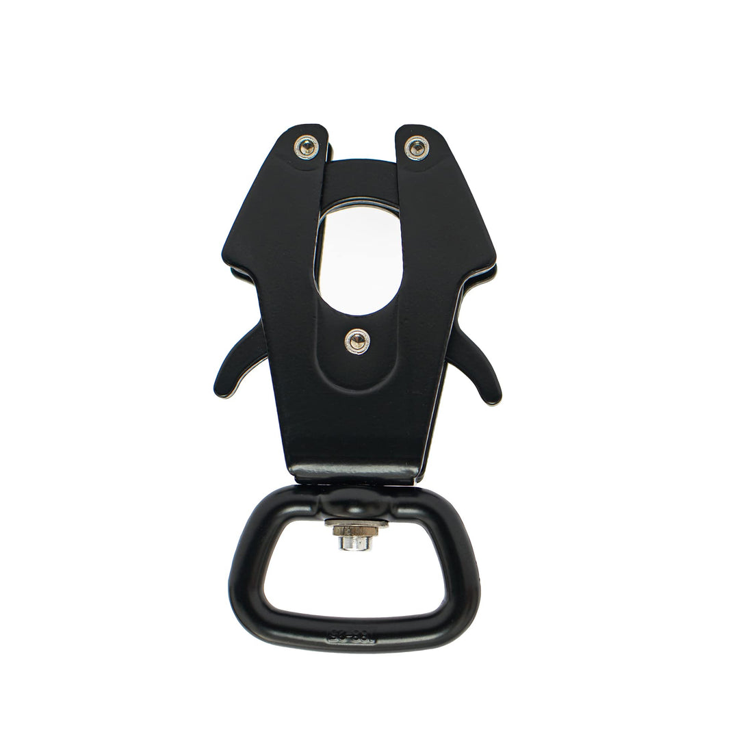 Small Frog Clip,Heavy-Duty Quick Release and Locking Dog Leash Buckle for Linking Pet Collar (Square)
