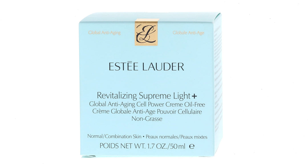 Estee Lauder Revitalizing Supreme Light +Global Anti-Aging Cell Power Creme Oil Free, 1.7 Fl Oz