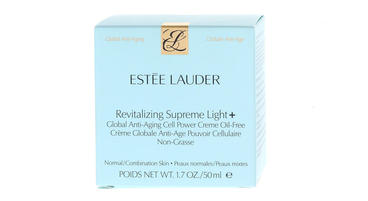 Estee Lauder Revitalizing Supreme Light +Global Anti-Aging Cell Power Creme Oil Free, 1.7 Fl Oz