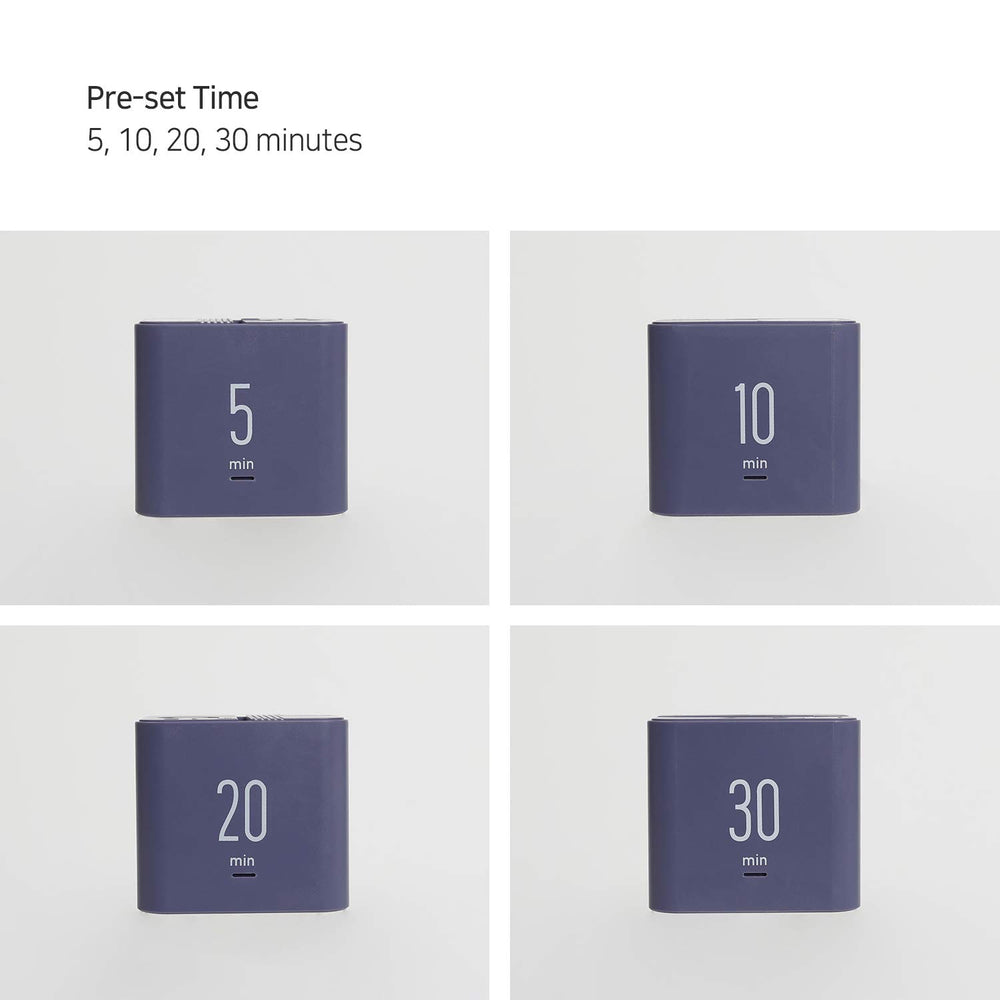 Multi Cube Timer/Rotating Flip Timer (Violet), Simple Operation, Digital Clock & Timer, ADHD Timer Block Timer Time Management Timer Classroom Cube 5,10,20,30 min Timer Setting