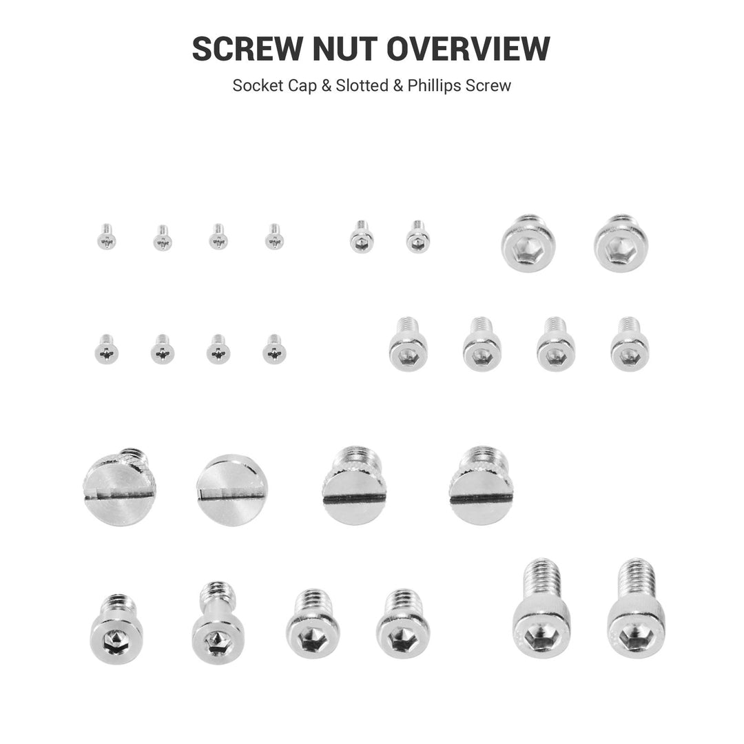 SmallRig Camera Screw Set,26 Pcs Screw Set for Camera A