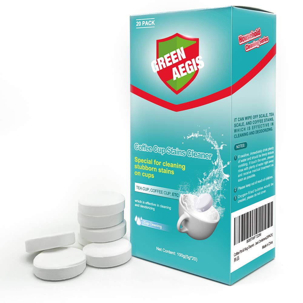 Green aegis Water Bottle Cleaning Tablets,Biodegradable