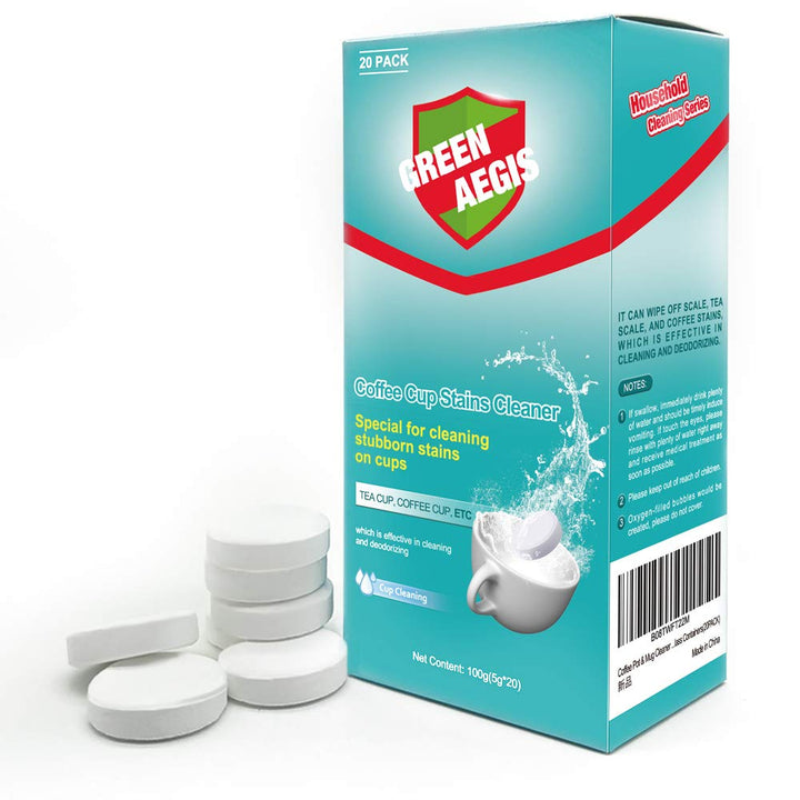 Green aegis Water Bottle Cleaning Tablets,Biodegradable