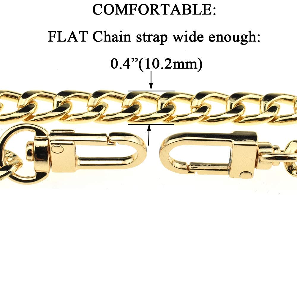 HAHIYO Purse Chain Strap Length 47.2 SPOT-ON Gold for S