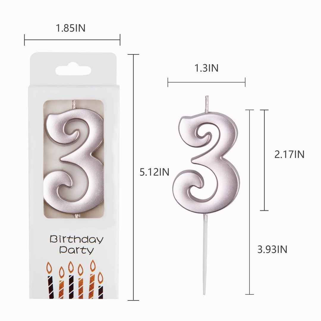 10-Count 0-9 Rose Gold Number Birthday Candles, Number One Birthday, Rose Gold Number Candles, Party Celebration, Baby Showers