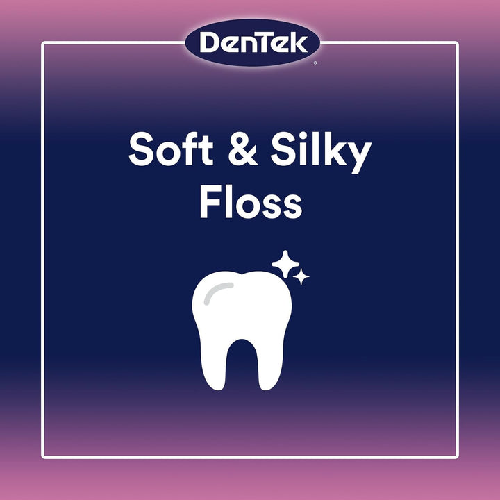 Dentek Floss Picks Silk 90 Pieces Bagged