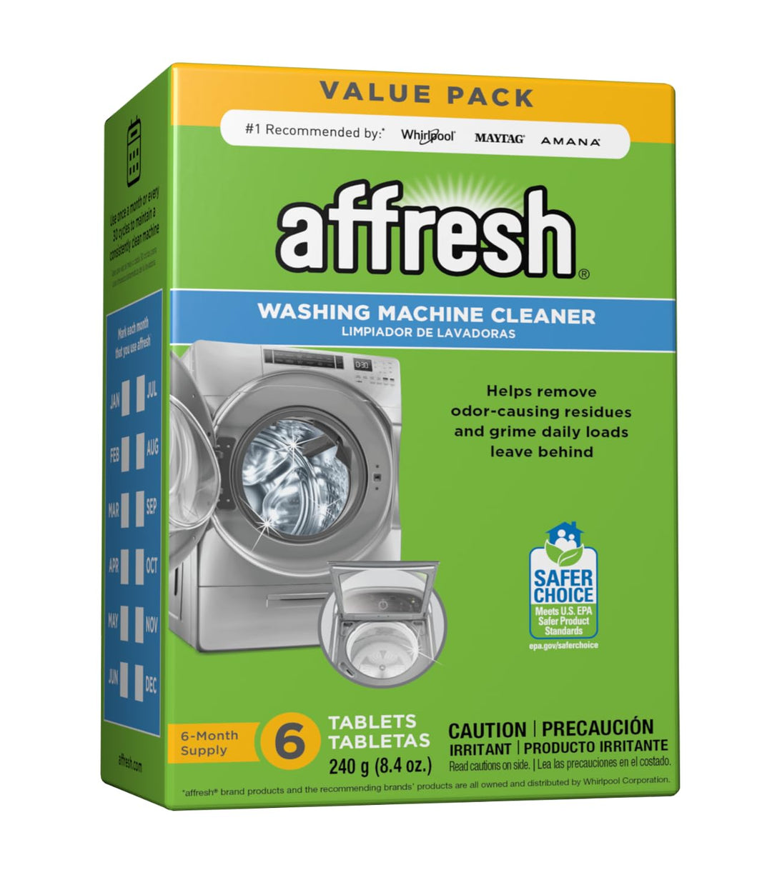 Affresh Washing Machine Cleaner, Cleans Front Load and 