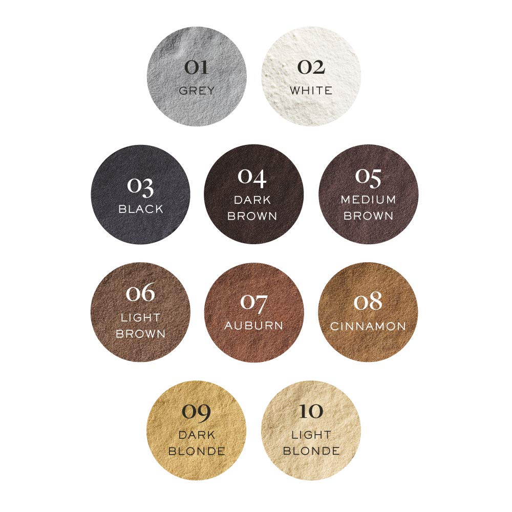 Hair Thickening Keratin Fibres Light Brown