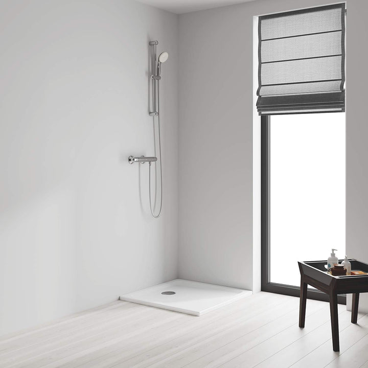 Grohe 28436002 Tempesta Classic 2.5 GPM 24 4-Spray Shower Rail Set, Starlight Chrome