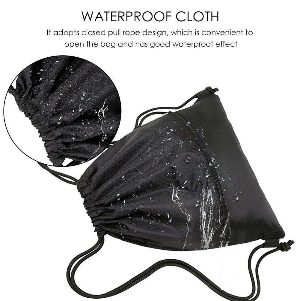 Drawstring Backpack Bag, Waterproof Draw String Back Sa