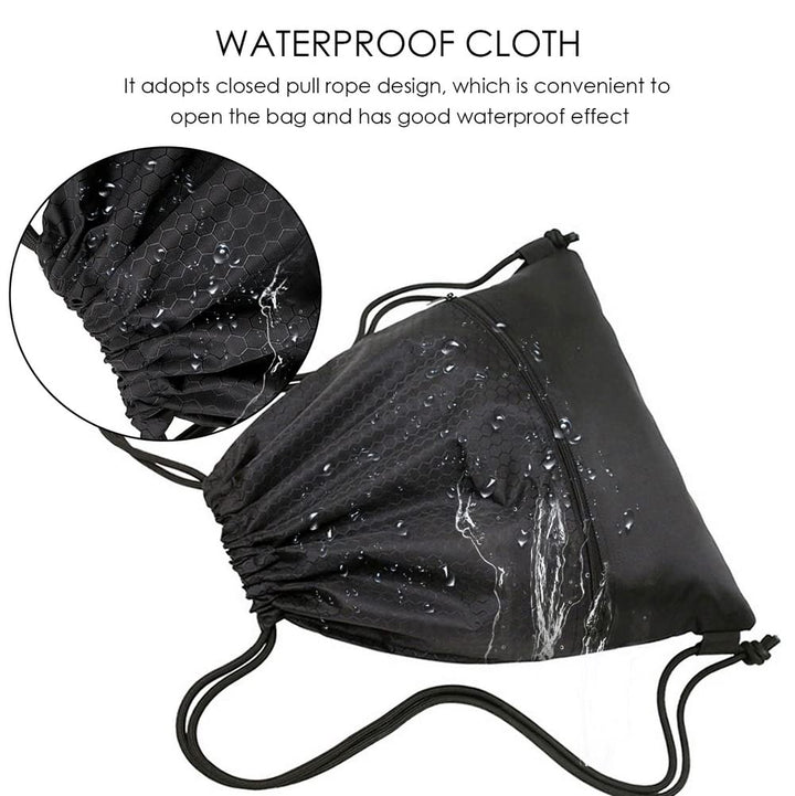 Drawstring Backpack Bag, Waterproof Draw String Back Sa