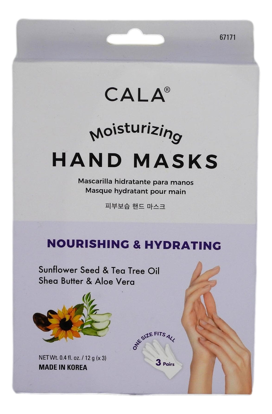 Moisturizing hand masks 3 count, 3 Count