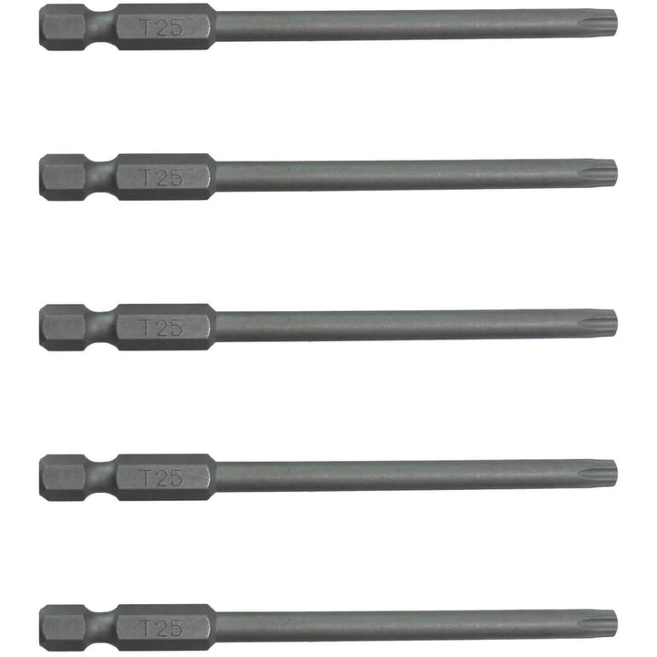 T25 (T-25) Torx/Star Driver Bit - T25 x 3-1/2 Torx/Star