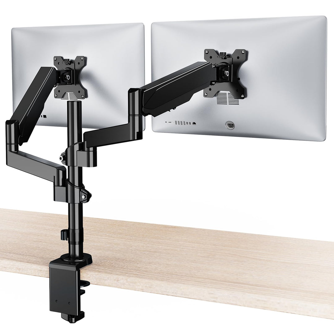 WALI Dual Monitor Stand, 13-32 Inch Adjustable Spring M