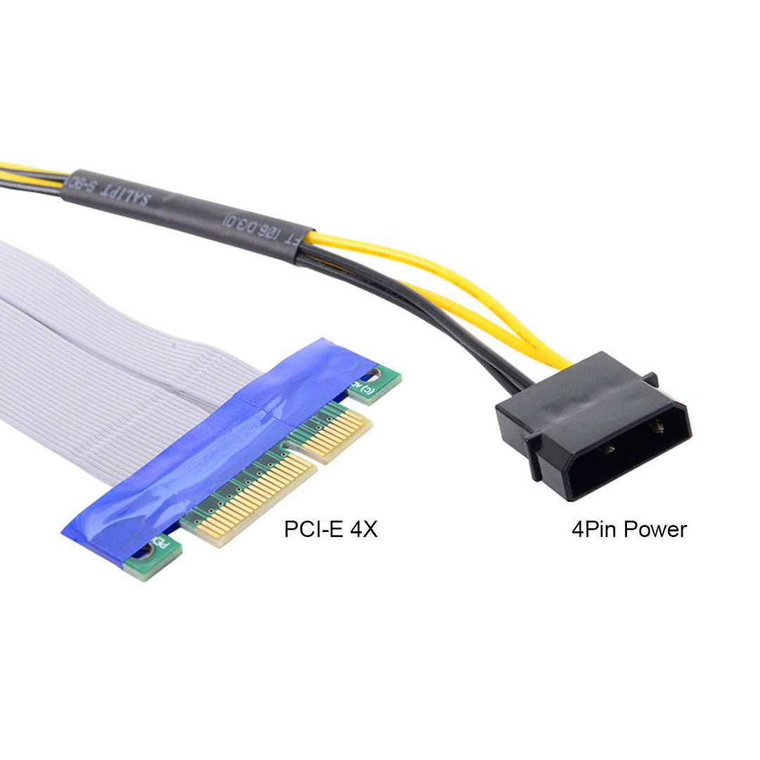 Chenyang CY PCI-E Express 4X to 16x Flex Cable Riser Ca