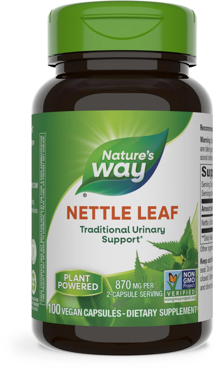Nature&#39;s Way - Nettle Herb, 435 mg, 100 capsule