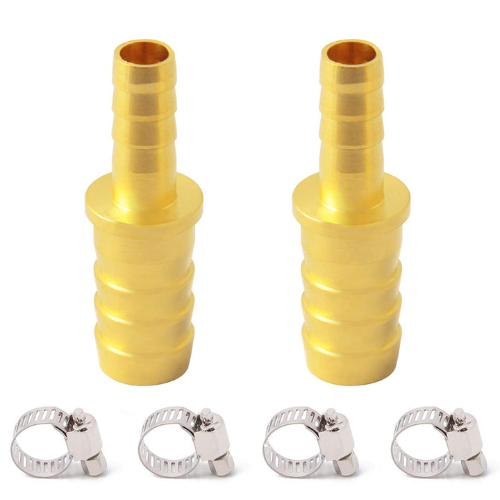 Metaland Brass Hose Barb Reducer, 1/2 to 1/4 Hose ID, R