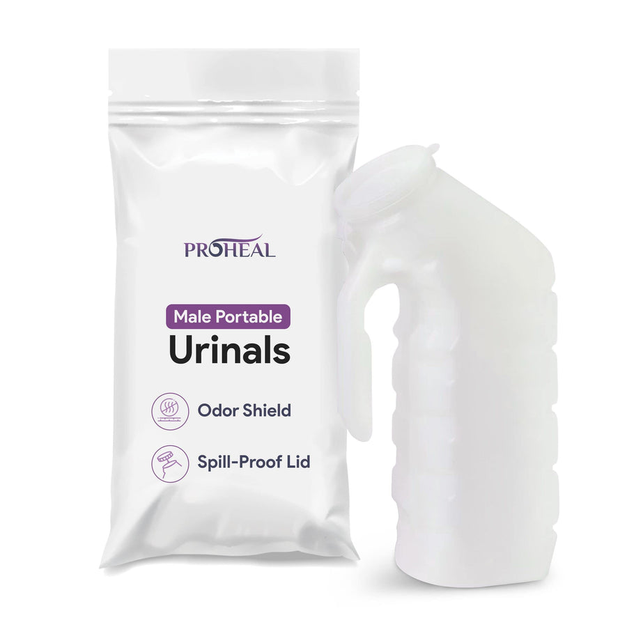 Portable Urinals for Men - Spill Proof Pee Bottles for 