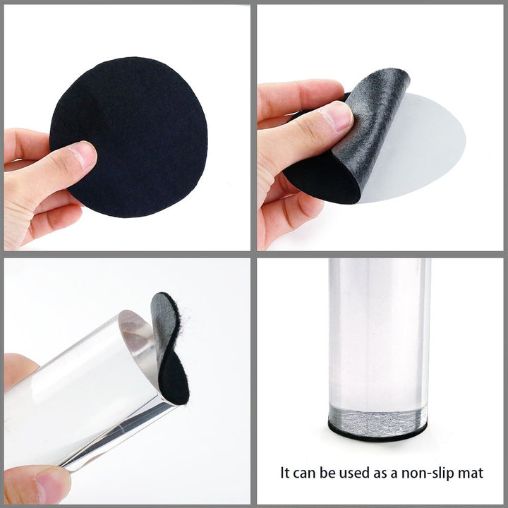 10PCS Black Self Adhesive Felt Sheets, Thickened Sticky Back Felt Fabric for Jewelry Box Felt Liner Art and Craft Making A4 Size8.3 by 11.8