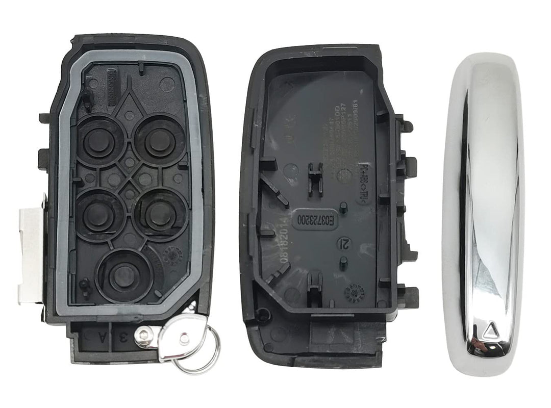 Replacement Key Fob Cover Case fits for Range Rover Evouge Discovery Sport Velar Land Rover LR2 LR4 Jaguar XF XJ XJL XE Keyless Entry Key Fob Shell