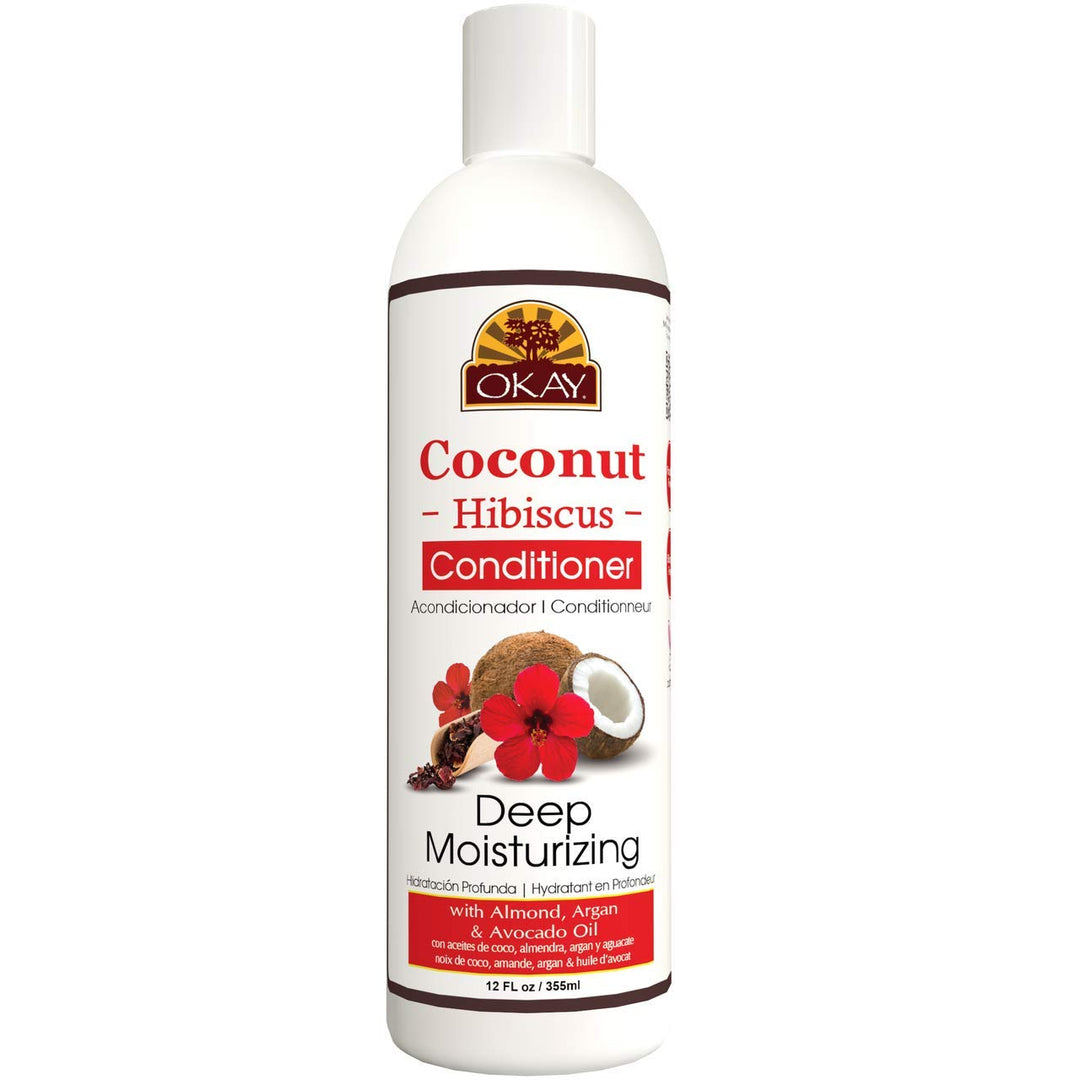 Coconut Conditioner Hibiscus 12 Ounce