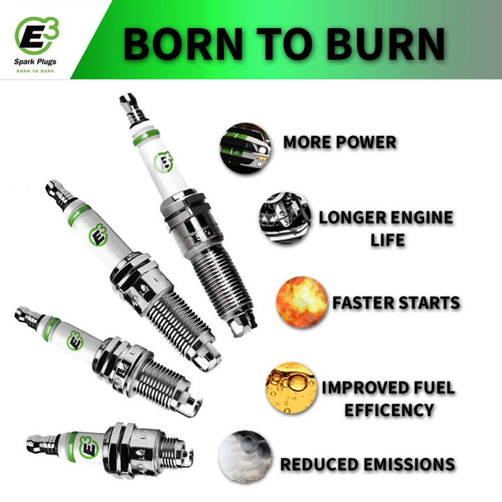 E3 Spark Plugs E3.32 Premium Powersports Spark Plug w/D