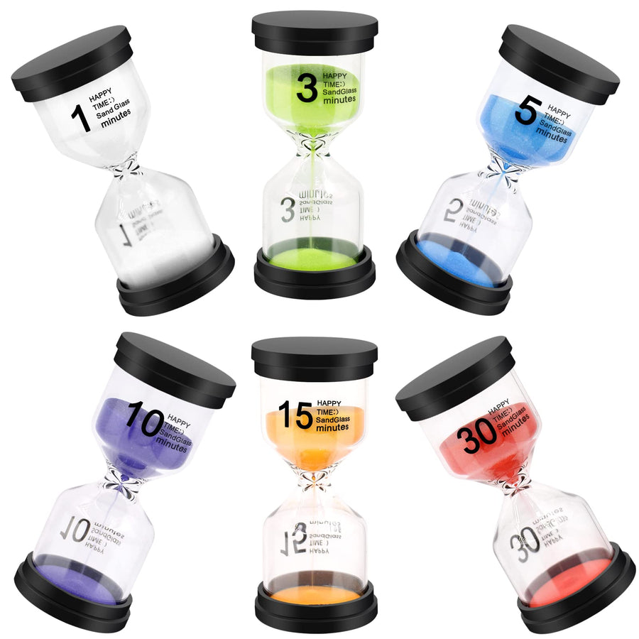 Sand Timer, Hourglass Sand Timers Colorful 1/3/5/10/15/