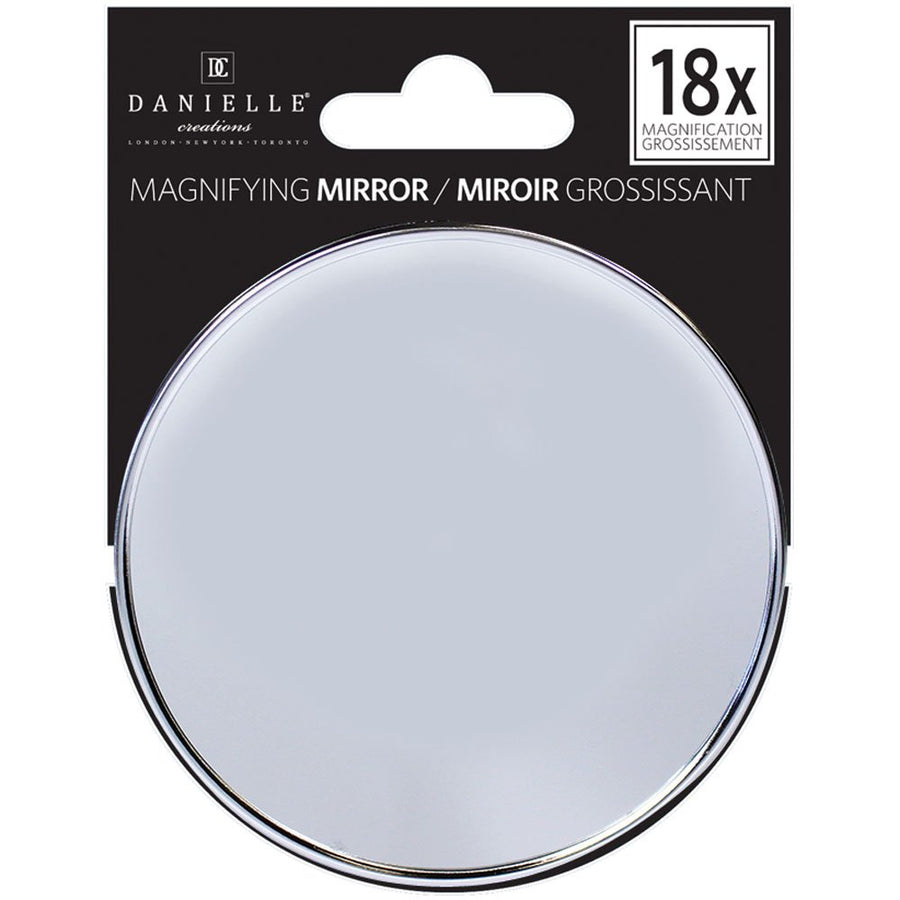 Creations Highly Portable Suction Cup Mirror, 18X Magnification