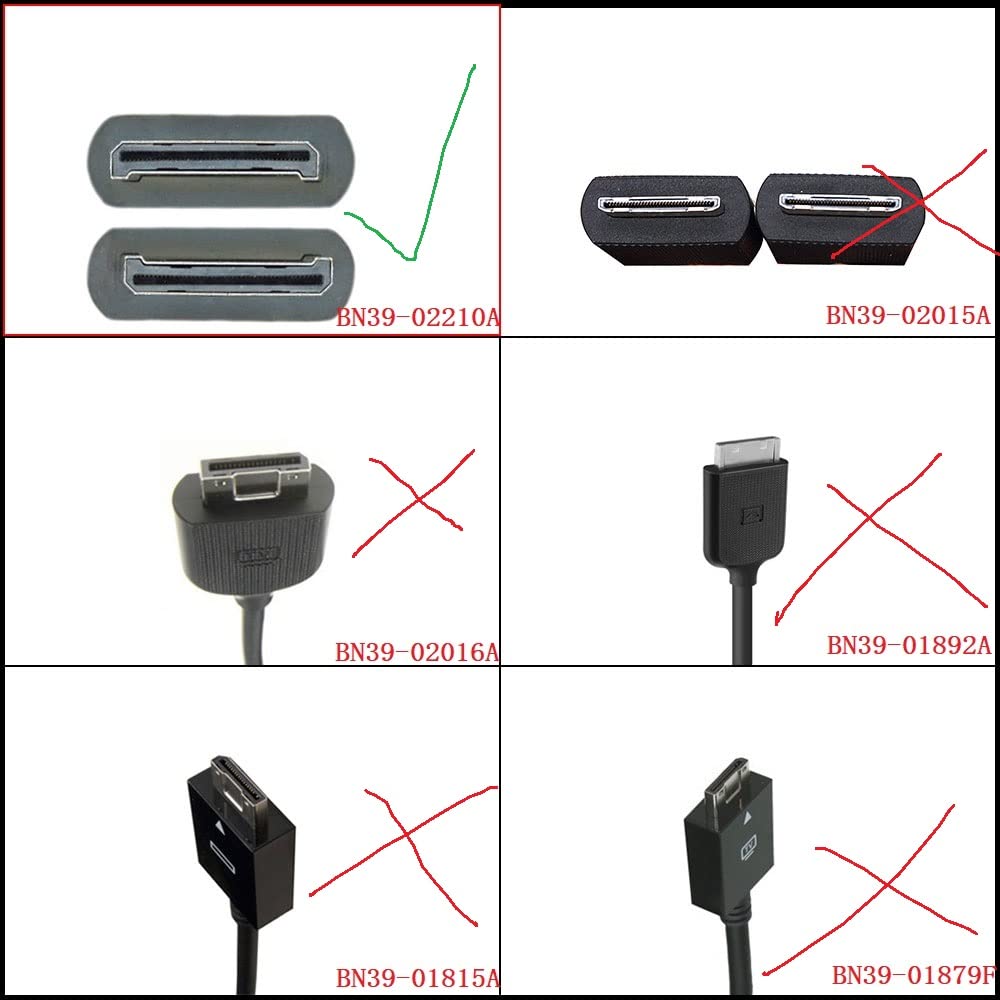 HCDZ Replacement One Connect Cable Only Works for Samsu