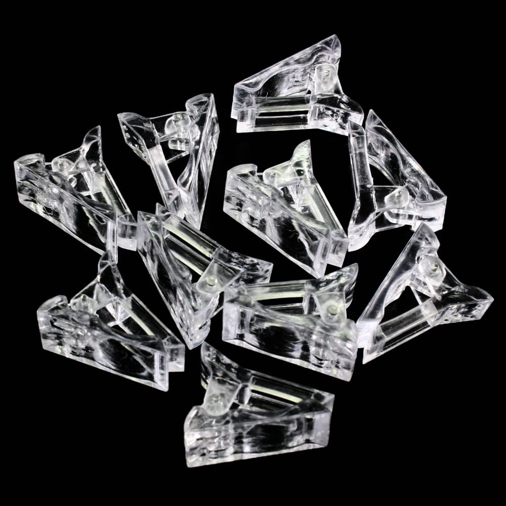 10Pcs Nail Tips Clip for Quick Building Polygel nail forms Nail clips for polygel Finger Nail Extension UV LED Builder Clamps Manicure Nail Art Tool