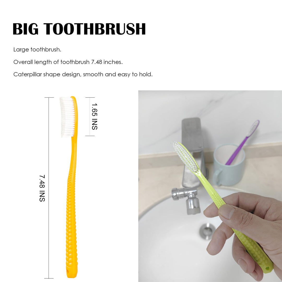 EasyHonor Huge Head Toothbrush, Big Toothbrush, Giant H