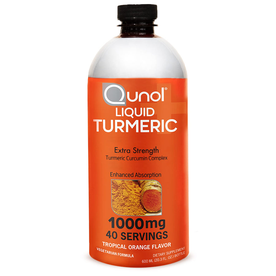 Qunol Liquid Turmeric Curcumin with Black Pepper, Turme