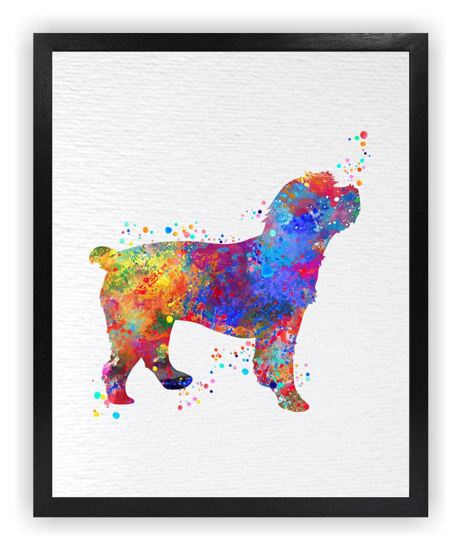 Dignovel Studios 8X10 Unframed Cockapoo Dog Portrait Pe