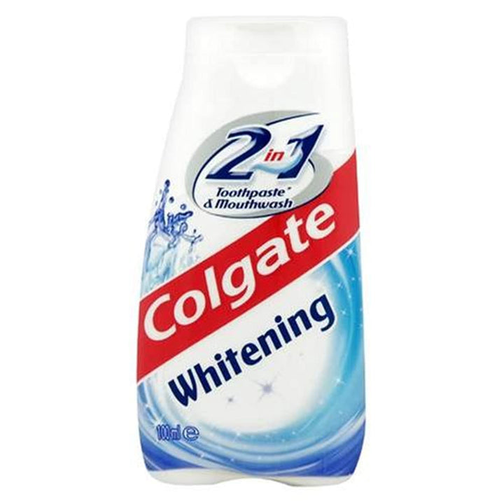 Colgate Whitening 2 in 1 Toothpaste and Mouthwash 100 m