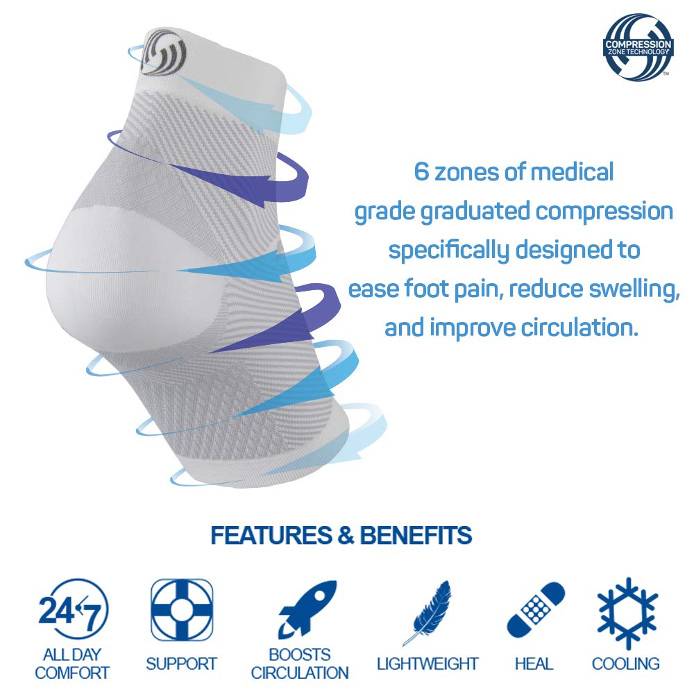 OrthoSleeve FS6 Compression Foot Sleeve - Orthopedic Br