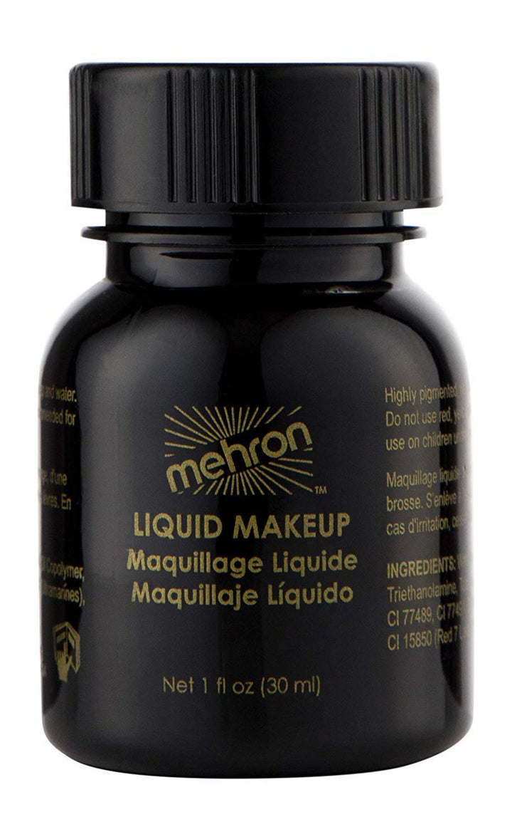 Makeup Liquid Face and Body Paint (1 oz) (BLACK)