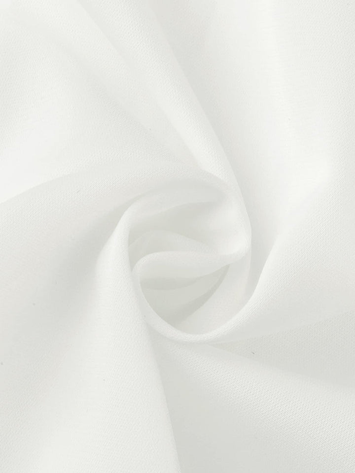 Work Blouse for Women&#39;s Elegant Bow Tie Neck Long Sleeve Shirt Top Medium White