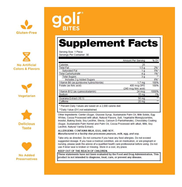 Goli Nutritional Supplement, Multi Vitamin Chewable Bit