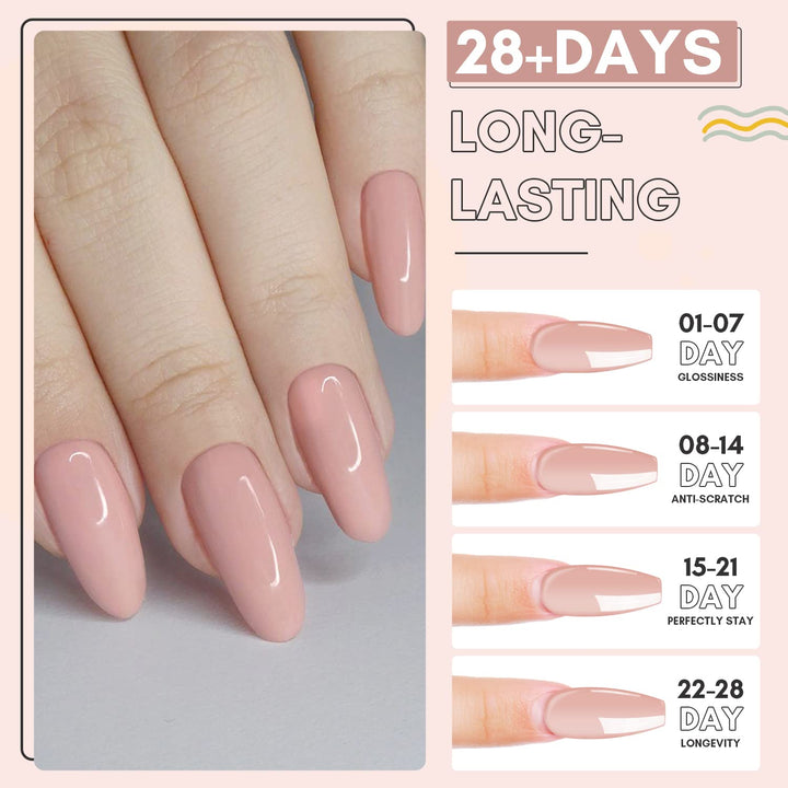 Poly Nail Gel, 50ML Nude Nature Nail Extension Gel A Siesta Builder Gel Summer Trendy Nail Gel Art P-21