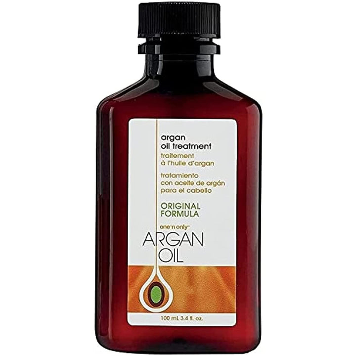 One &#39;n Only Argan Oil Hair Treatment - Hair Oil Smoothes and Strengthens Dry Damaged Hair, Eliminates Frizz, Creates Brilliant Shines, Non-Greasy Formula, 3.4 Fl. Oz