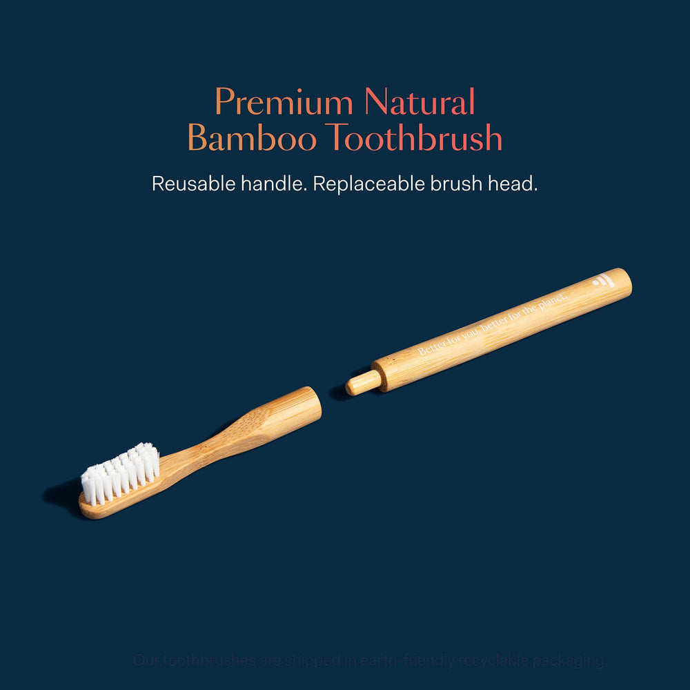 Better & Better Natural Bamboo Toothbrush | Soft Br