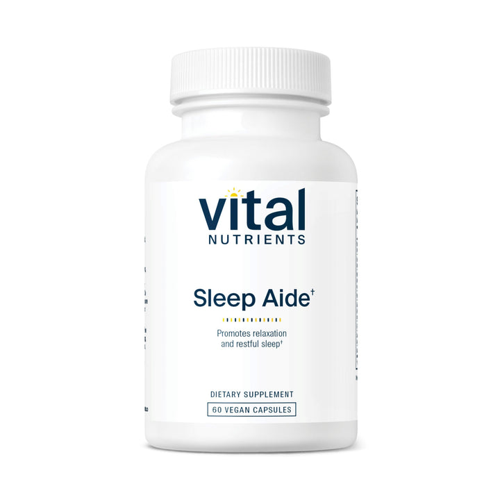 | Vegan Sleep Supplement | Promotes Relaxation and Restful Sleep | Natural for Adults | Soothing Lavender Scent | Gluten, Dairy, Soy Free | 60 Capsules
