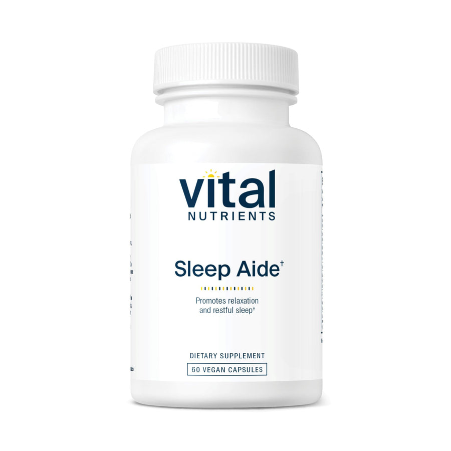 | Vegan Sleep Supplement | Promotes Relaxation and Restful Sleep | Natural for Adults | Soothing Lavender Scent | Gluten, Dairy, Soy Free | 60 Capsules