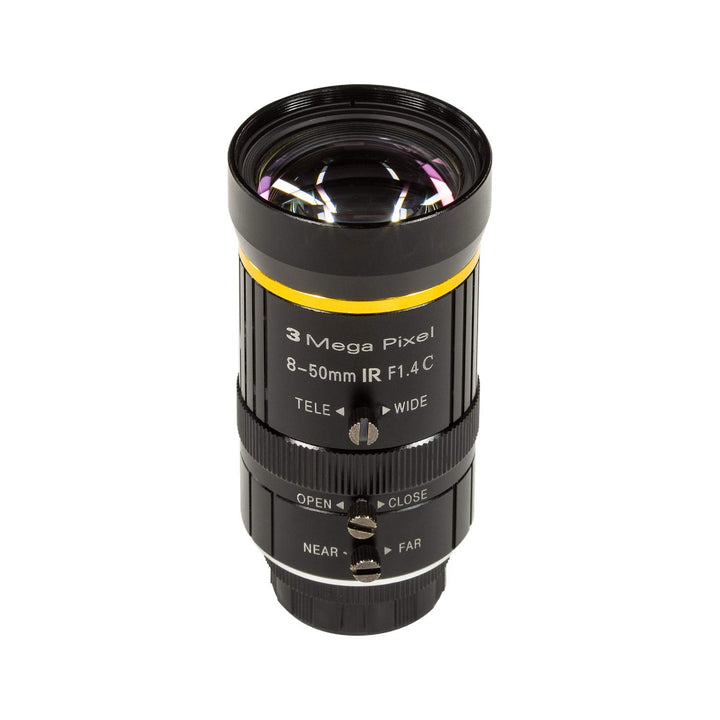 Arducam 8-50mm C-Mount Zoom Lens for IMX477 Raspberry P