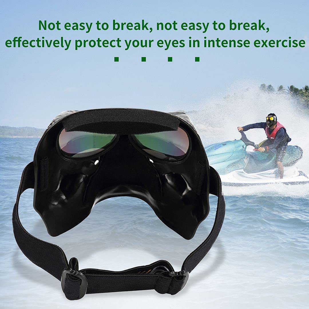 BOROLA Motorcycle Goggles Mask Skull Motocross Riding S