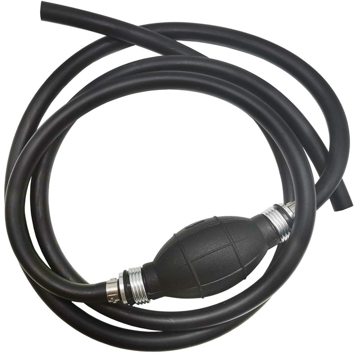 Fuel Line Assembly, 5/16 Hose Line Marine Outboard Boat Motor RVs Fuel Assembly with Primer Bulb Steel Hose Clamps 6FT