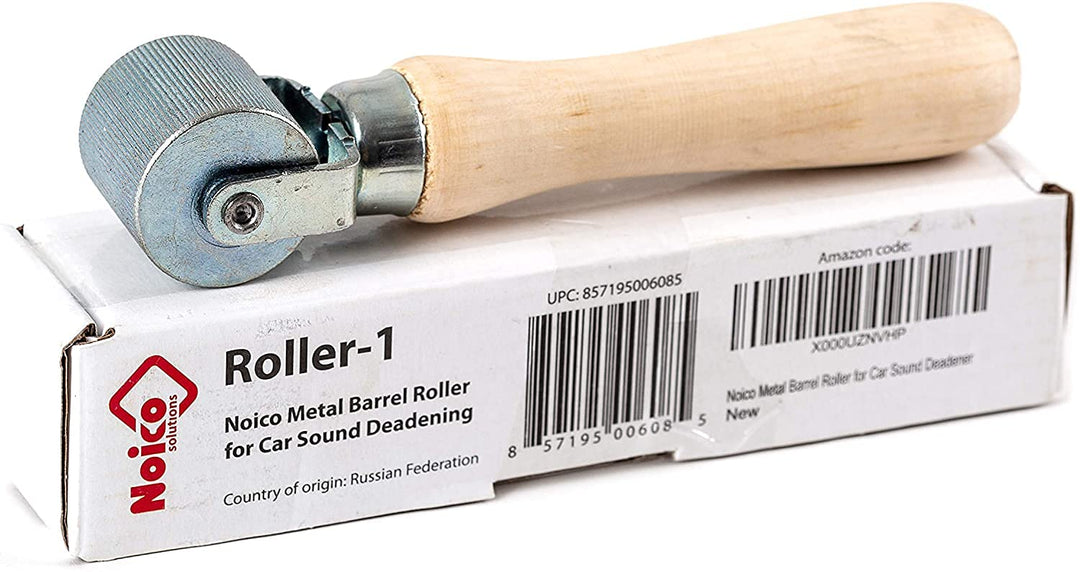 Noico Metal Barrel Roller Installation Tool for Automotive Sound Deadening Insulation Materials for Cars &amp; Truck (Audio Dampening &amp; Deadener Installation)
