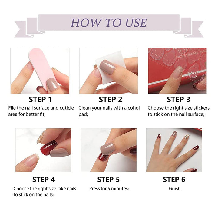 Coffin Fake Nails, 24Pcs Butterfly Ballerina False Nails Blue Press on Nails Long Acrylic Nail Tips with Design for Women and Girls