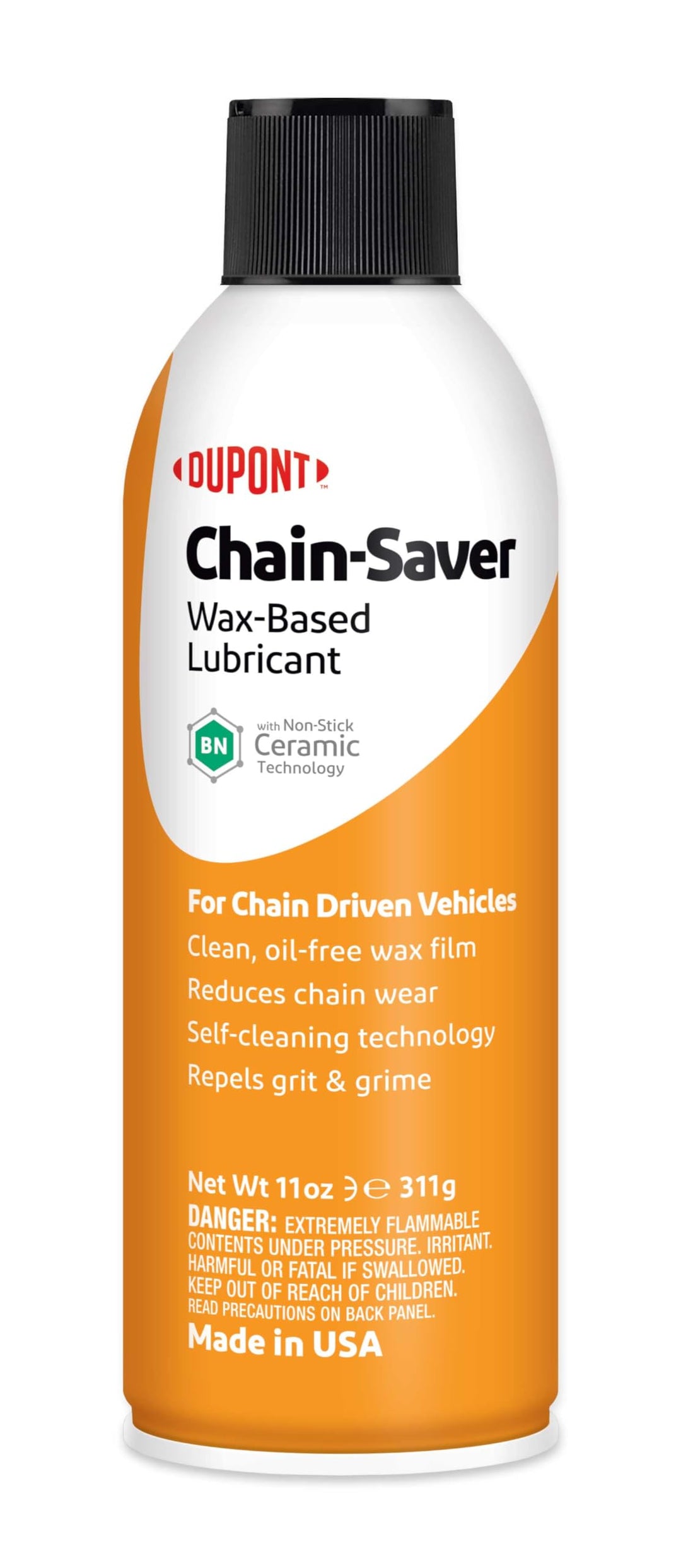 Teflon Chain-Saver Dry Self-Cleaning Lubricant, 11-Ounce